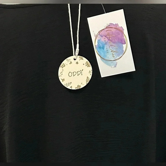 ODDY Women’s Black & Embroidered Poncho Size 2XL New with tags - Picture 11 of 12